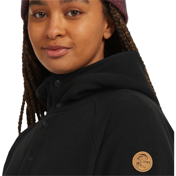 2025 O'Neill Dame O'Riginals Superfleece Hættetrøje 1350078 - Black Out